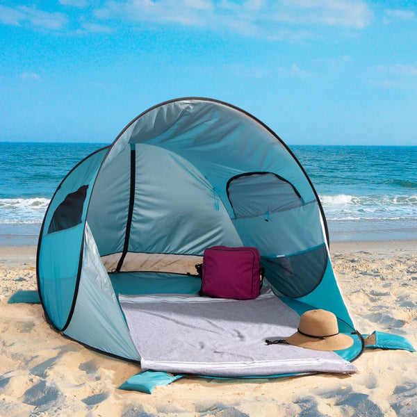 Wakeman Pop Up Beach Tent - Sun Shelter with UV Protection and Ventilation